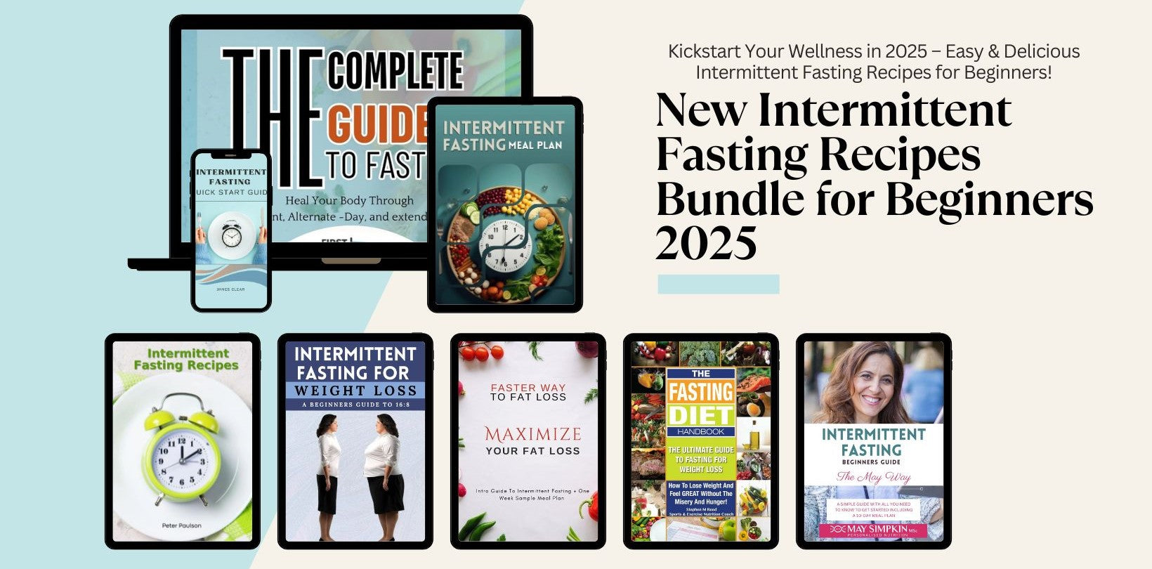 New Intermittent Fasting Recipes Bundle for Beginners 2025