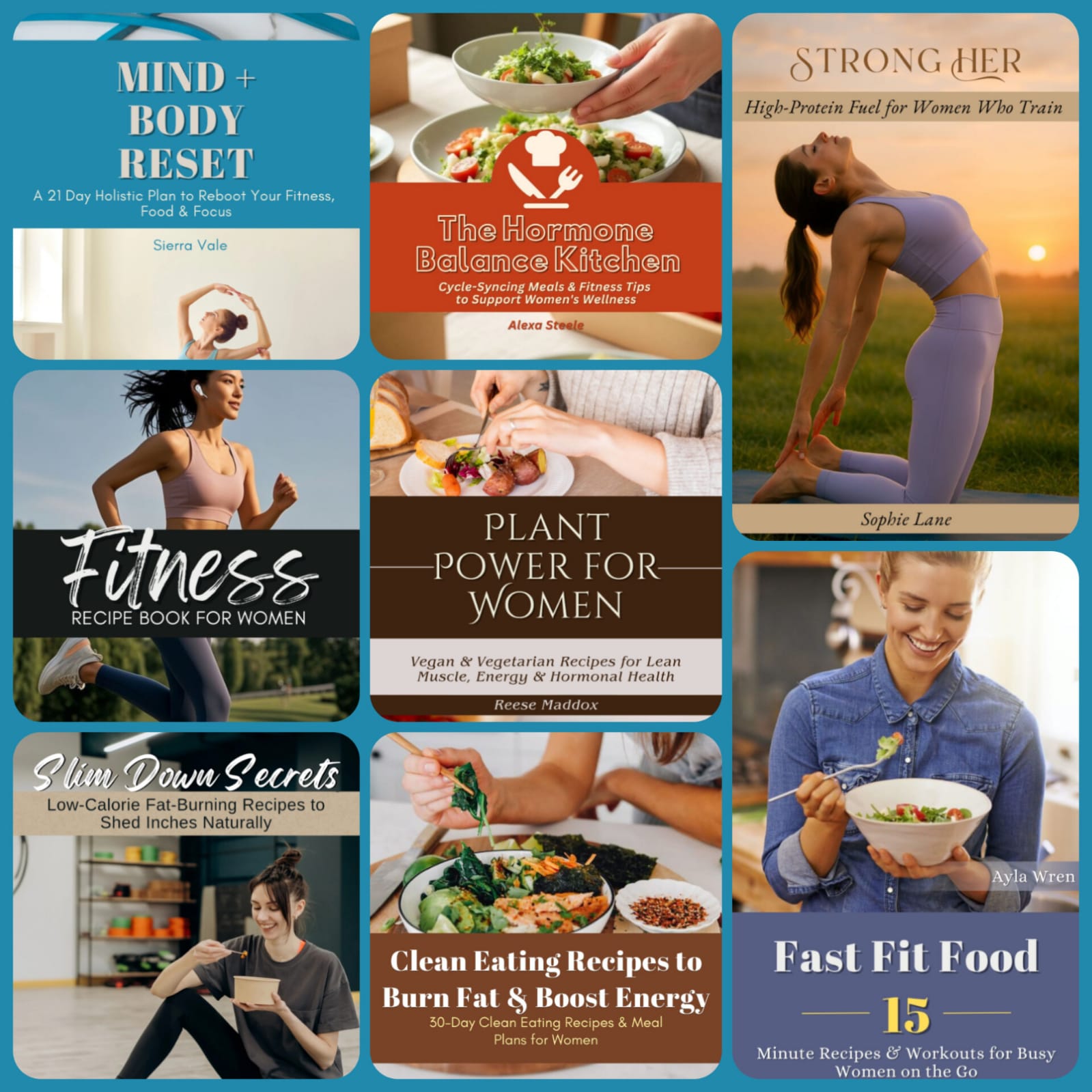 Fitness Cookbook Bundle for Women